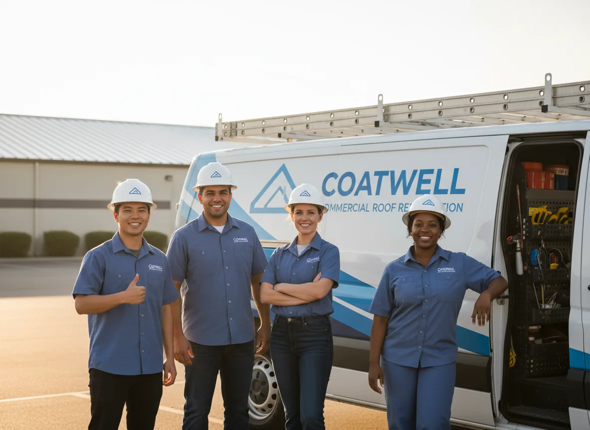 Commercial roof coating company in Woodstock, CT